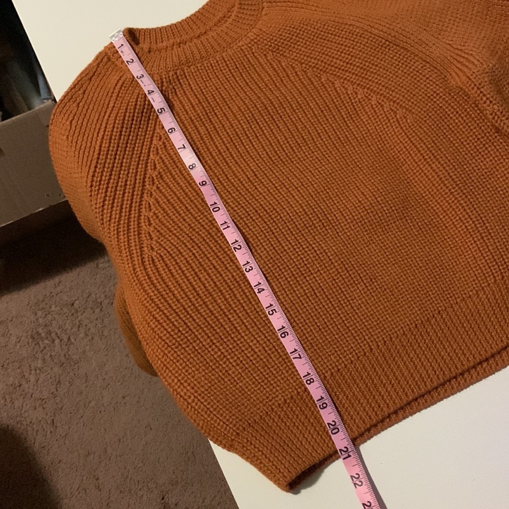 Mara Hoffman Anthropologie 100% Alpaca Balloon Sleeve Knit Pullover Sweater NWT - Picture 10 of 10